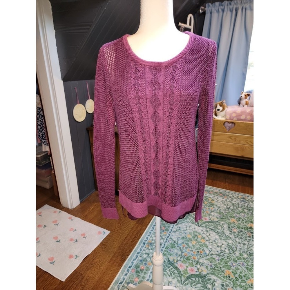 Women's Lucky Brand Knit Shirt - Size Large